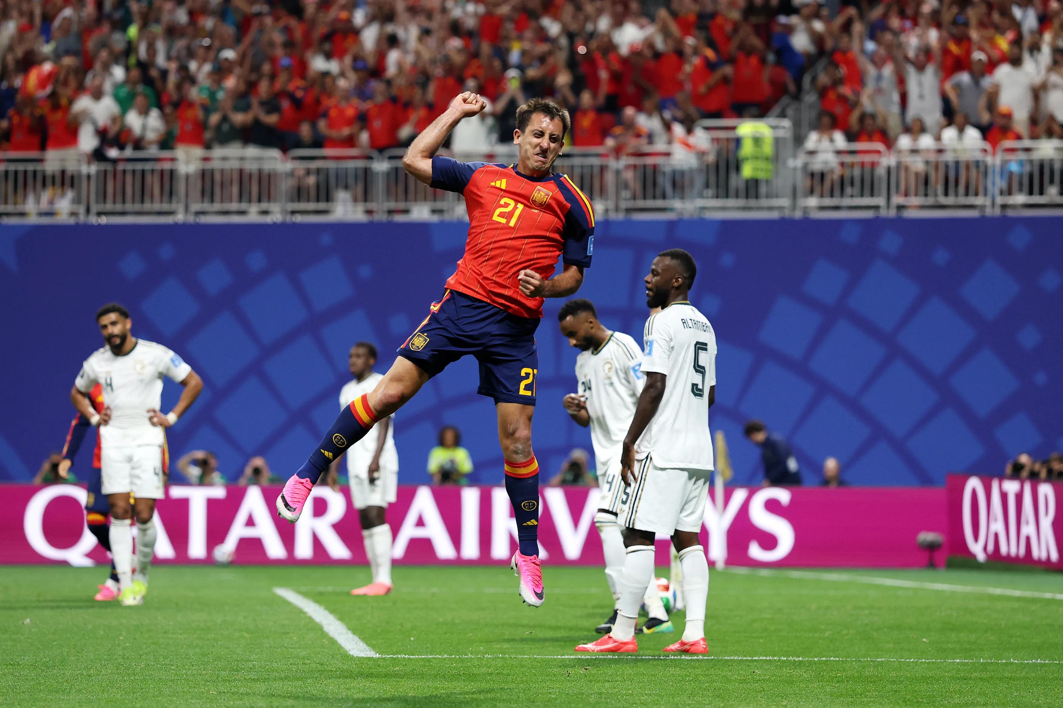 Spain Storms Past Saudis